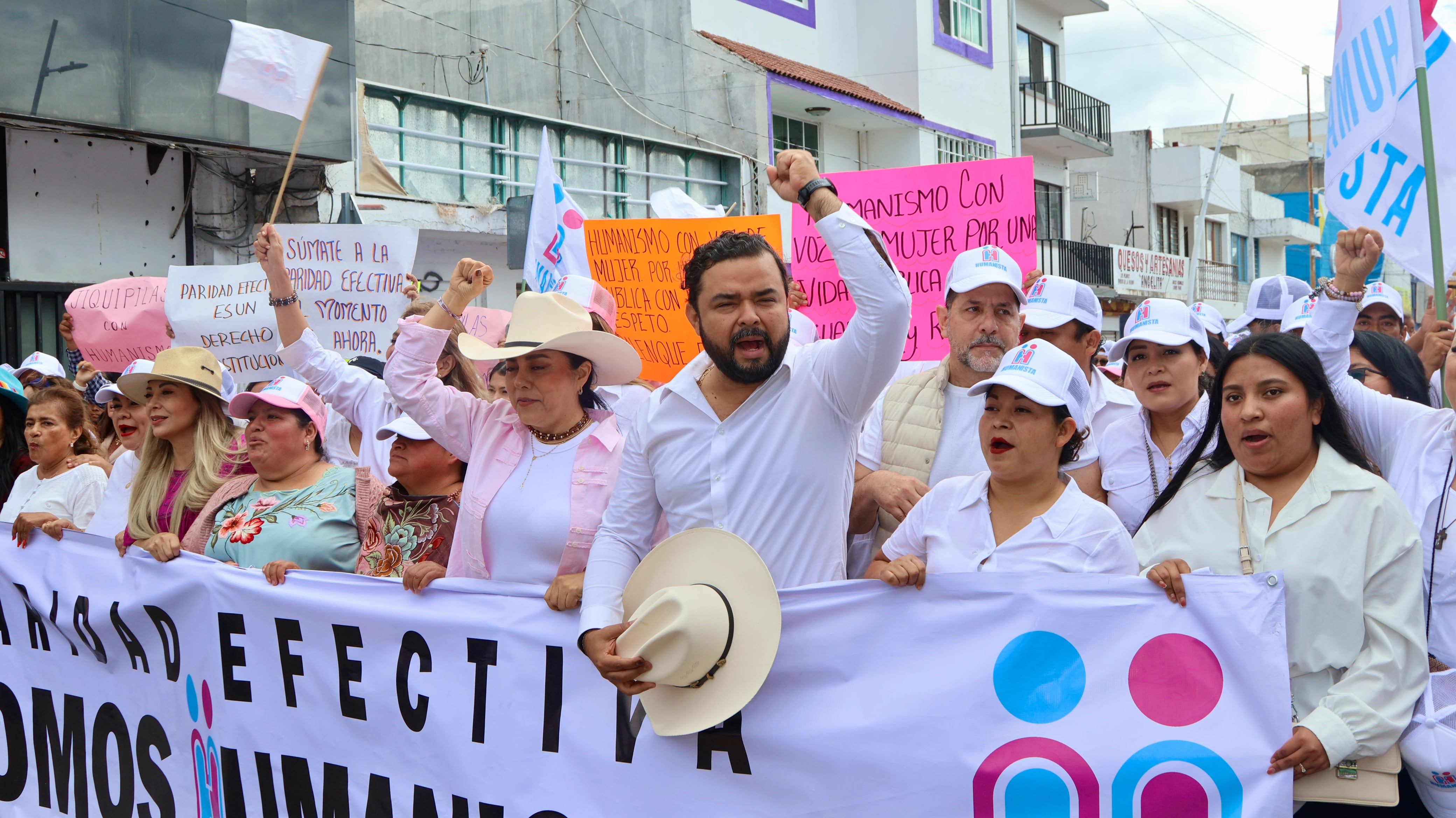 ¡Que gobiernen también ellas! Más de 10 mil humanistas respaldan la paridad en Chiapas